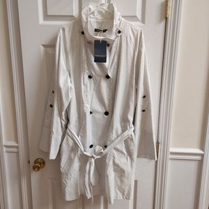 NWT Marina Rinaldi Trench Coat Belted US size 20